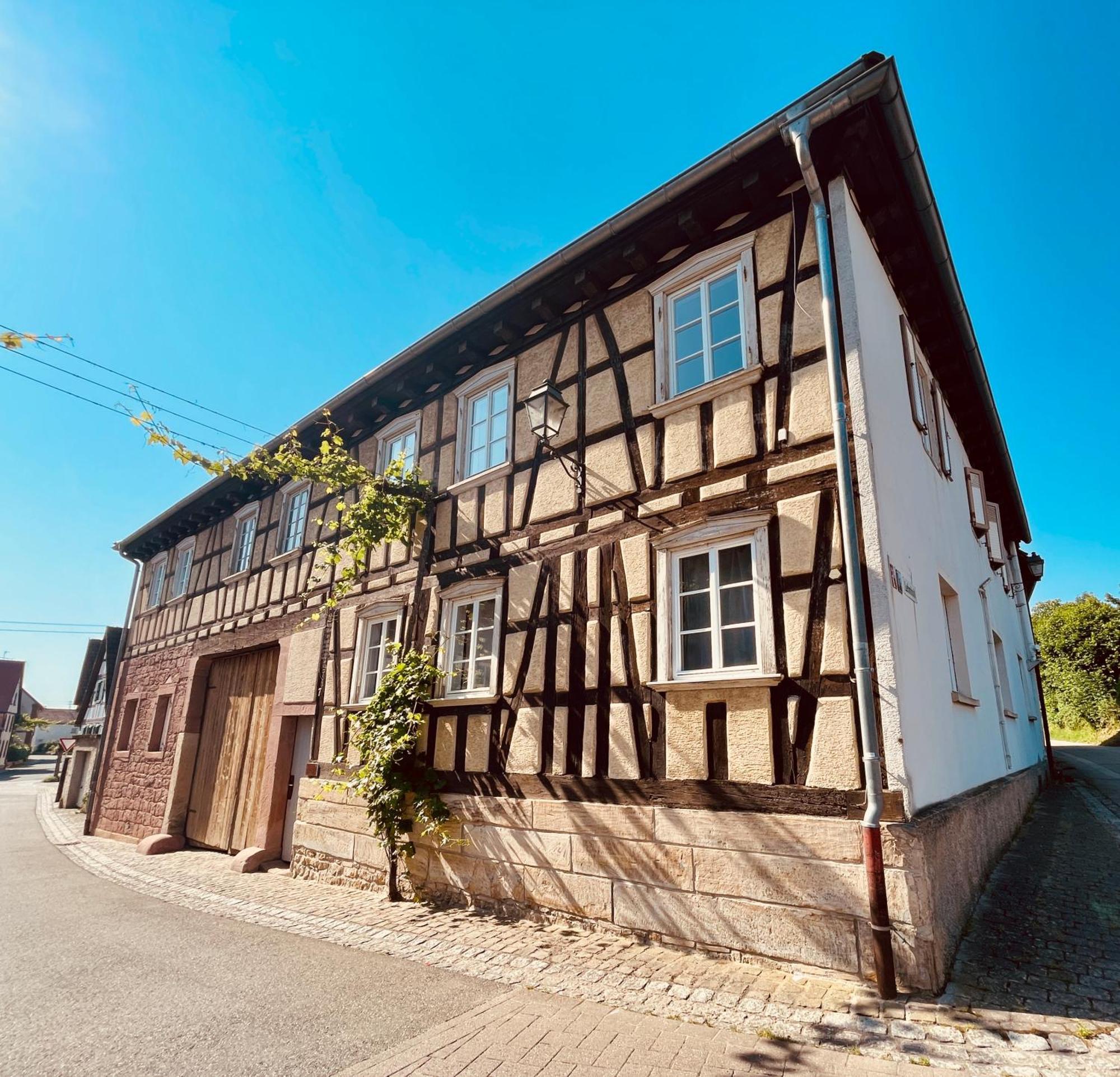 Auszeit - Historisches Ferienhaus In Der Suedpfalz Dierbach Exterior photo