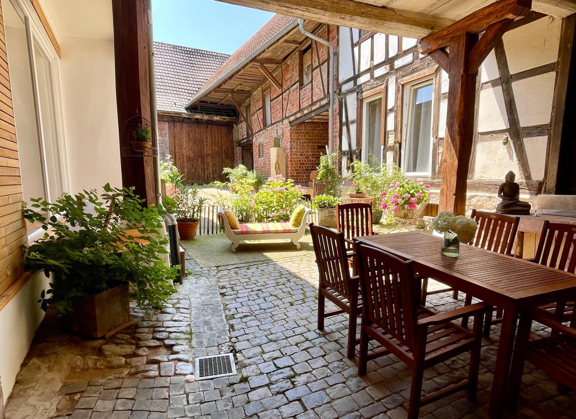 Auszeit - Historisches Ferienhaus In Der Suedpfalz Dierbach Exterior photo